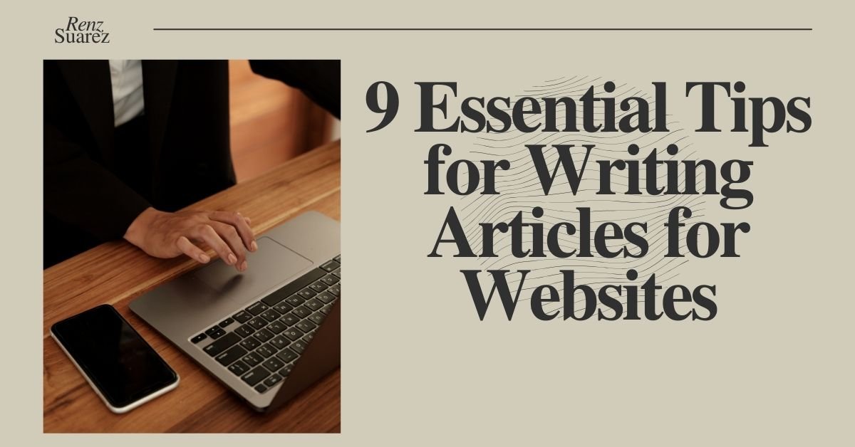 Writing articles for websites