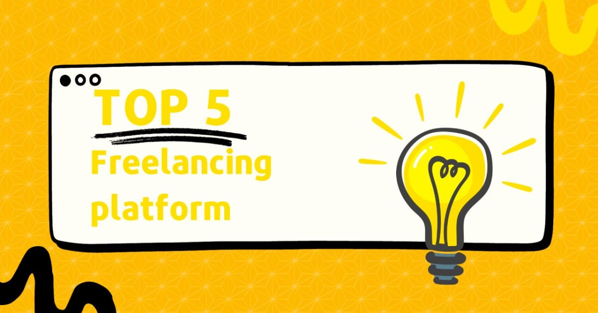 top five freelancing websites.