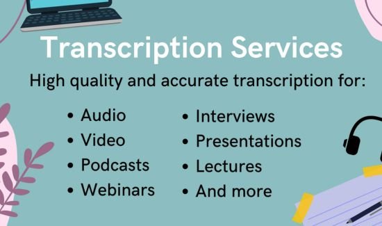 Transcription services is one way to earn money on Fiverr without any skills