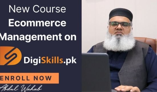 E-Commerce Management by DigiSkills.pk is one of top online free courses in Pakistan with certificate