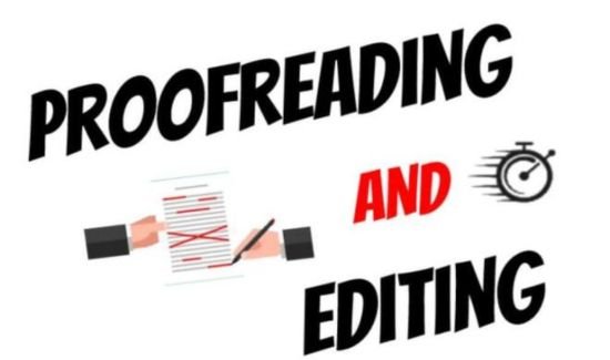 Edit and Proofread is one step on how to write content for digital marketing