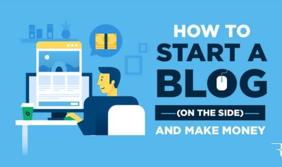 Starting a Blog is one way to earn money by writing articles in Pakistan